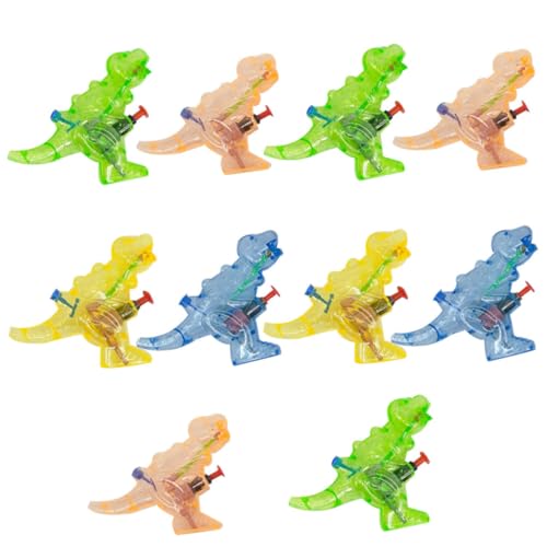 Milisten 10Stücke Teiliges Dinosaurier Wasserspray Transparente Wasserpistolen für Wasserspielzeug für Sommer und Outdoor Aktivitäten Farben Zufällig Milisten 10Stücke Teiliges Dinosaurier Wasserspray Transparente Wasserpistolen für Wasserspielzeug für Sommer und Outdoor Aktivitäten Farben Zufällig von Milisten