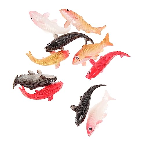 Milisten 10Stücke Teiliges Figuren Für Puppenhäuser Gefälschte Fischdekorationen Aus Hochwertigem Material Für Kreative Spielideen Milisten 10Stücke Teiliges Figuren Für Puppenhäuser Gefälschte Fischdekorationen Aus Hochwertigem Material Für Kreative Spielideen von Milisten