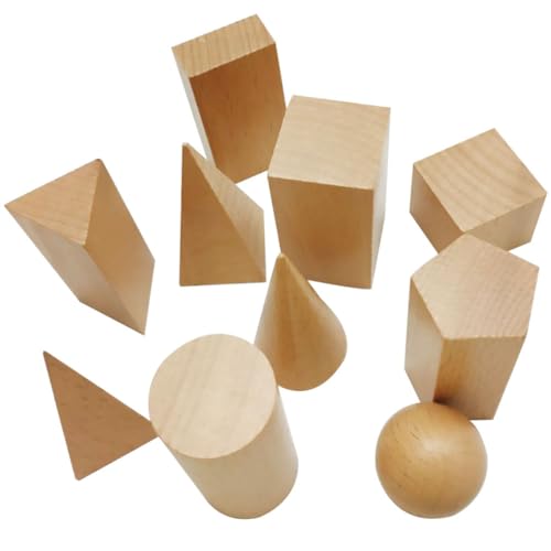 Milisten 10Stücke Teiliges Geometrisches Holzspielzeug für Pädagogisches BAU Kreativität und Praktischen Fähigkeiten für Jungen und Mädchen Milisten 10Stücke Teiliges Geometrisches Holzspielzeug für Pädagogisches BAU Kreativität und Praktischen Fähigkeiten für Jungen und Mädchen von Milisten