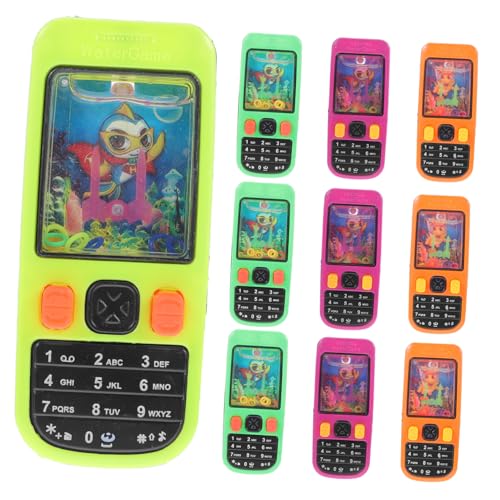 Milisten 10Stücke Teiliges Handheld Wasserspielzeug Spielzeughandy mit Wasser Ringwurfspiel für Lustige Party für Jungen für Sommeraktivitäten Milisten 10Stücke Teiliges Handheld Wasserspielzeug Spielzeughandy mit Wasser Ringwurfspiel für Lustige Party für Jungen für Sommeraktivitäten von Milisten