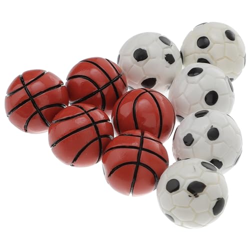 Milisten 10er-Set Fußball-Basketball-Modell Fußballtor Mini-fußballspielzeug Basketballkorb Fußballminiaturen Miniatursport Fußballfeldspielzeug Mini Kleiner Fußball Harz Milisten 10er-Set Fußball-Basketball-Modell Fußballtor Mini-fußballspielzeug Basketballkorb Fußballminiaturen Miniatursport Fußballfeldspielzeug Mini Kleiner Fußball Harz von Milisten