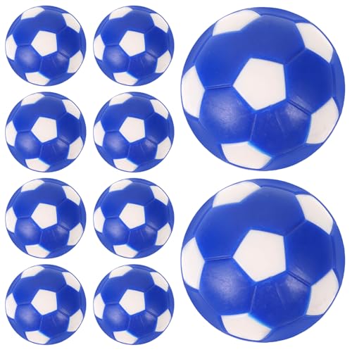 Milisten 36 Mm Mini-fußball 10 Stück Tischspiel-fußbälle Schreibtischspiel PVC-Material Einfach Zu Verstauen Und Zu Verwenden Für Jungen Und Mädchen von Milisten
