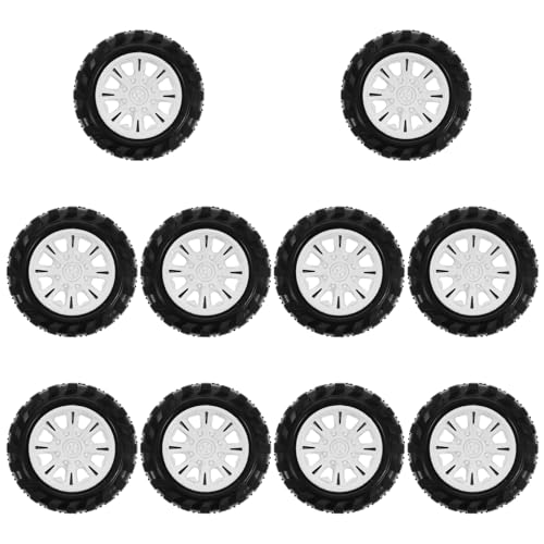 Milisten 10stücke Spielzeugreifen Für DIY Modellautos Robuste Kunststoffräder Mit Reifenprofil Für Rc Autos Ferngesteuerte Fahrzeuge Und Bastelprojekte Milisten 10stücke Spielzeugreifen Für DIY Modellautos Robuste Kunststoffräder Mit Reifenprofil Für Rc Autos Ferngesteuerte Fahrzeuge Und Bastelprojekte von Milisten