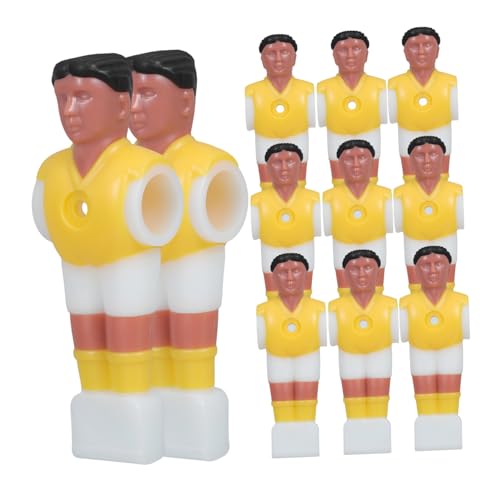 Milisten 11 Stück Menschliche Figur Spielergröße Tischfußball Zubehör Kleine Tischfußball Statue Tischfußballspieler Ersatz Fußballmänner Spieler Spieler Mini Gelb Milisten 11 Stück Menschliche Figur Spielergröße Tischfußball Zubehör Kleine Tischfußball Statue Tischfußballspieler Ersatz Fußballmänner Spieler Spieler Mini Gelb von Milisten