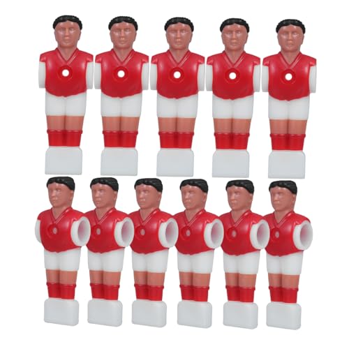 Milisten 11 Stück Tischfußballspieler Mini Fußball Ersatz Tischfußballteile Gebogene Fußballspielerfiguren Fußballfiguren Für Tischfußball Kunststoff Rot Milisten 11 Stück Tischfußballspieler Mini Fußball Ersatz Tischfußballteile Gebogene Fußballspielerfiguren Fußballfiguren Für Tischfußball Kunststoff Rot von Milisten