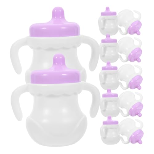 Milisten 12 Stück Babyflaschenspielzeug Lernspielzeug für Simulation Flaschenspielzeug Babypuppenflaschen Kinderspielzeug Gefälligkeiten für die Babyparty Plastik Milisten 12 Stück Babyflaschenspielzeug Lernspielzeug für Simulation Flaschenspielzeug Babypuppenflaschen Kinderspielzeug Gefälligkeiten für die Babyparty Plastik von Milisten