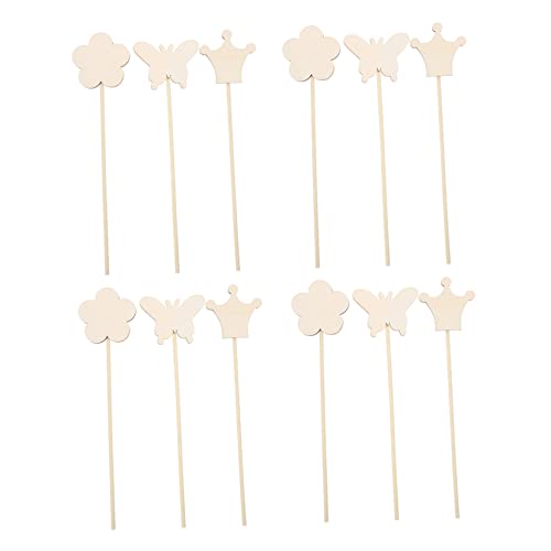 Milisten 12 Stück DIY Feenstab aus Holz Teiliges Bastelset für Mädchen Blumen Krone und Schmetterlings Zauberstäben für Geburtstagsfeiern und Kreative Projekte Milisten 12 Stück DIY Feenstab aus Holz Teiliges Bastelset für Mädchen Blumen Krone und Schmetterlings Zauberstäben für Geburtstagsfeiern und Kreative Projekte von Milisten