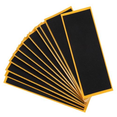 Milisten 12 Stück Grip Tape für Finger Skateboards Aufkleber Perfektes Zubehör für Mini Skateboard Action für Fingerkoordination und Spielspaß Milisten 12 Stück Grip Tape für Finger Skateboards Aufkleber Perfektes Zubehör für Mini Skateboard Action für Fingerkoordination und Spielspaß von Milisten