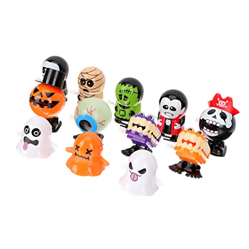 Milisten 12 Stück Halloween-Spielzeugset Halloween-Kinderspielzeug Gehendes, aufziehbares Federspielzeug Uhrwerk für Aufzieh Plastik Colorful Milisten 12 Stück Halloween-Spielzeugset Halloween-Kinderspielzeug Gehendes, aufziehbares Federspielzeug Uhrwerk für Aufzieh Plastik Colorful von Milisten