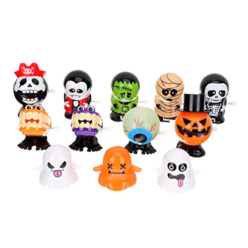 Milisten 12 Stück Halloween-spielzeugset Karikatur Aufziehspielzeug Halloween-kinderspielzeug Gehendes, Aufziehbares Federspielzeug Wicklung Colorful Plastik Milisten 12 Stück Halloween-spielzeugset Karikatur Aufziehspielzeug Halloween-kinderspielzeug Gehendes, Aufziehbares Federspielzeug Wicklung Colorful Plastik von Milisten