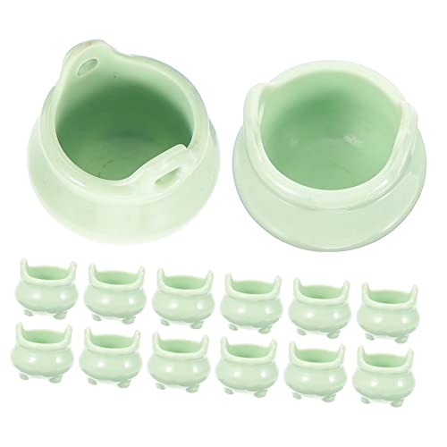 Milisten 12stücke Halloween Miniatur-küchenaccessoires Mini Pot Stove Dekoration Für Puppenhäuser Und DIY Projekte von Milisten