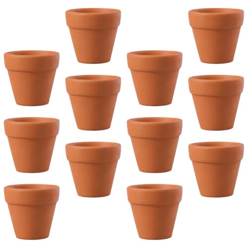 Milisten 12 Stück Keramik Blumentopf Anzuchttöpfe Terrakotta Pflanzgefäß Mini Terrakotta Töpfe Mini Töpfe Keramik Pflanztopf Blumentöpfe Sukkulenten Töpfe Keramiktopf Pflanzgefäß Milisten 12 Stück Keramik Blumentopf Anzuchttöpfe Terrakotta Pflanzgefäß Mini Terrakotta Töpfe Mini Töpfe Keramik Pflanztopf Blumentöpfe Sukkulenten Töpfe Keramiktopf Pflanzgefäß von Milisten