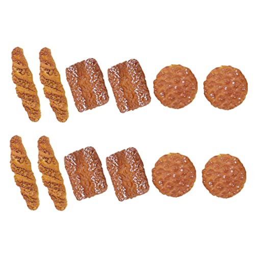 Milisten 12stücke Miniatur Brot Dekorationen Für Puppenhäuser Simulation Von Lebensmitteln Für Fotografie Und Mini Haus Deko von Milisten