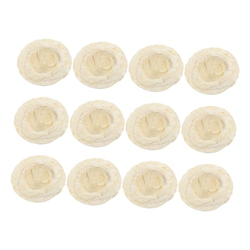 Milisten 12 Stück Mini-Strohhut Miniatur Winzige Hüte Kleiner Hut Puppenhausdekor Mini-puppenhüte Mini-hüte Foto -Prop -zubehör Minihüte Zum Basteln Puppenmütze Selber Machen Gewebte Mützen Milisten 12 Stück Mini-Strohhut Miniatur Winzige Hüte Kleiner Hut Puppenhausdekor Mini-puppenhüte Mini-hüte Foto -Prop -zubehör Minihüte Zum Basteln Puppenmütze Selber Machen Gewebte Mützen von Milisten