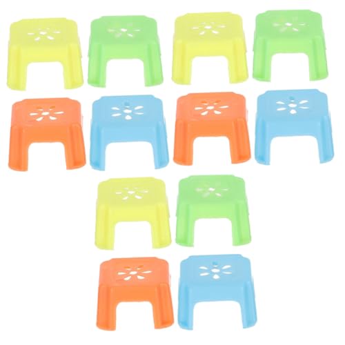 Milisten 12 Stück Mini -Stuhlmodell Puppe Miniaturstühle Mini-Stuhl-Modell Möbel Mini-Hocker Miniaturhauszubehör Miniaturen Stuhl Miniatur-Hocker zum Basteln Mini-Stühle Plastik Milisten 12 Stück Mini -Stuhlmodell Puppe Miniaturstühle Mini-Stuhl-Modell Möbel Mini-Hocker Miniaturhauszubehör Miniaturen Stuhl Miniatur-Hocker zum Basteln Mini-Stühle Plastik von Milisten