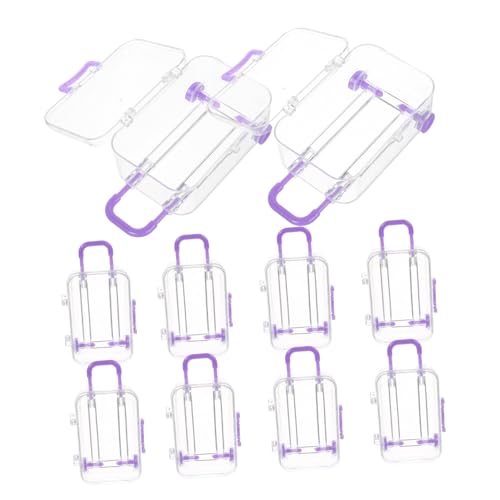 Milisten 12 Stück Mini koffer Süßigkeitenbox Transparent Kleine Reise koffer Geschenkboxen mit Großem Fassungsvermögen Leicht Tragbar Einfach zu Öffnen für Hochzeiten Partys und Besondere Milisten 12 Stück Mini koffer Süßigkeitenbox Transparent Kleine Reise koffer Geschenkboxen mit Großem Fassungsvermögen Leicht Tragbar Einfach zu Öffnen für Hochzeiten Partys und Besondere von Milisten