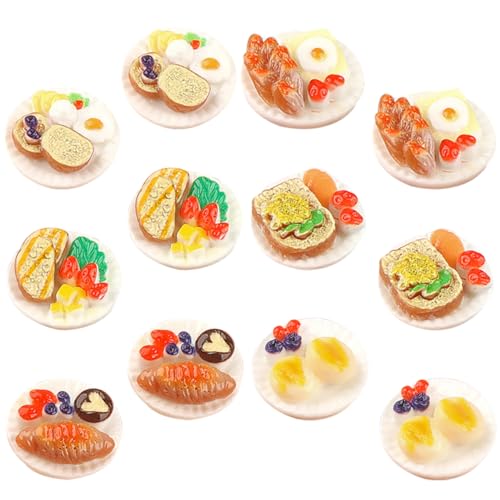 Milisten 12 Stück Miniatur Modell Essen Puppenhaus Deko Süße Snacks für Kreative Fotografie und DIY Miniaturhäuser Requisiten für Kindergeburtstage und Sammler Milisten 12 Stück Miniatur Modell Essen Puppenhaus Deko Süße Snacks für Kreative Fotografie und DIY Miniaturhäuser Requisiten für Kindergeburtstage und Sammler von Milisten