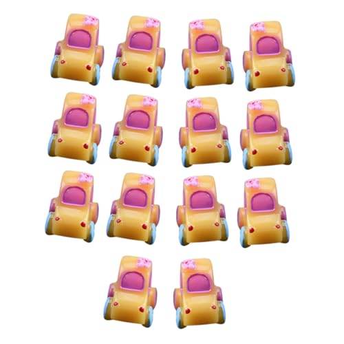 Milisten 12 Stück Miniatur-Spielzeugauto Puppenautofigur Miniaturen puppenwagen Mini-Automodell-Ornament Miniaturauto Mini-Auto-Dekoration Gartendeko Accessoire Harz Yellow Milisten 12 Stück Miniatur-Spielzeugauto Puppenautofigur Miniaturen puppenwagen Mini-Automodell-Ornament Miniaturauto Mini-Auto-Dekoration Gartendeko Accessoire Harz Yellow von Milisten
