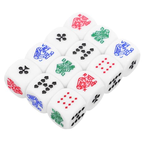 Milisten 12 Stück Pokerwürfel Würfel Geburtstagsparty Spiele Partygeschenke Würfelspiel Partyspiel Requisiten Deck Tragbare Würfel Lustige Spielwürfel Tragbare Freche Milisten 12 Stück Pokerwürfel Würfel Geburtstagsparty Spiele Partygeschenke Würfelspiel Partyspiel Requisiten Deck Tragbare Würfel Lustige Spielwürfel Tragbare Freche von Milisten