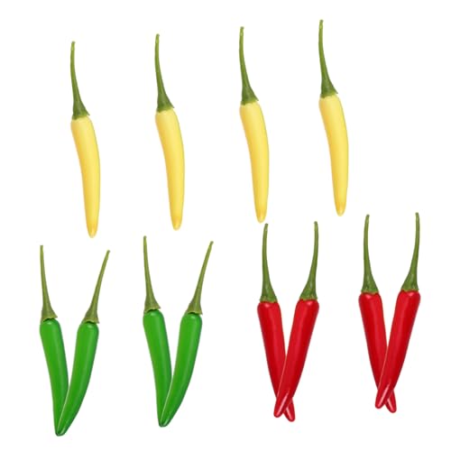 Milisten 12 Stück Simuliertes Pepper-Modell Kunstpflanzen Chili Gefälschter Chili-Paprika Lifelike Gemüse Modelle Kunstliche Chilischoten falsches Gemüse Chili-Pfeffer-Verzierung Plastik Milisten 12 Stück Simuliertes Pepper-Modell Kunstpflanzen Chili Gefälschter Chili-Paprika Lifelike Gemüse Modelle Kunstliche Chilischoten falsches Gemüse Chili-Pfeffer-Verzierung Plastik von Milisten