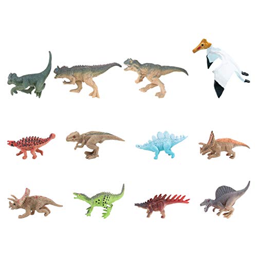 Milisten 12 Stück Teiliges Dinosaurier Set für Realistische Dinosaurier Figuren Bildung und Dekoration für Spiel und Sammlung Milisten 12 Stück Teiliges Dinosaurier Set für Realistische Dinosaurier Figuren Bildung und Dekoration für Spiel und Sammlung von Milisten