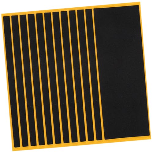 Milisten 12 Stück Teiliges Finger Skateboard Grip Tape rutschfeste Aufkleber für Finger Skateboards Einfache Anwendung und Austausch für Training und Wettbewerbe Milisten 12 Stück Teiliges Finger Skateboard Grip Tape rutschfeste Aufkleber für Finger Skateboards Einfache Anwendung und Austausch für Training und Wettbewerbe von Milisten