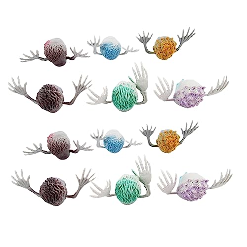 Milisten 12 Stück Teiliges Fingerpuppen für Kleinkinder Umweltfreundliches PVC Graue Motive Kreative Lernspielzeuge für Frühe Bildung Halloween Party Osterüberraschung und Kindgerechtes Milisten 12 Stück Teiliges Fingerpuppen für Kleinkinder Umweltfreundliches PVC Graue Motive Kreative Lernspielzeuge für Frühe Bildung Halloween Party Osterüberraschung und Kindgerechtes von Milisten