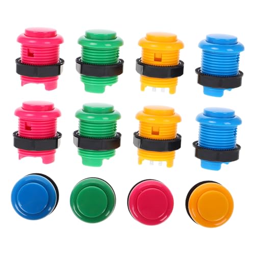 Milisten 12 Stück Teiliges Game Push Button Ersatzschalter Kompatibel mit Verschiedenen Spielgeräten Getestete Qualität Vielseitig Einsetzbar für Street Video Games Milisten 12 Stück Teiliges Game Push Button Ersatzschalter Kompatibel mit Verschiedenen Spielgeräten Getestete Qualität Vielseitig Einsetzbar für Street Video Games von Milisten