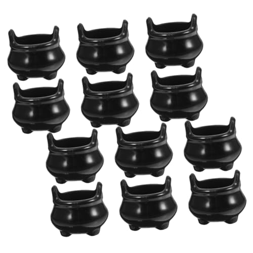 Milisten 12 Stück Teiliges Halloween Miniatur mit Schwarzen Miniaturöfen aus Robustem Material Dekoration für Puppenhäuser DIY Langlebig und Vielseitig für Tischdeko Milisten 12 Stück Teiliges Halloween Miniatur mit Schwarzen Miniaturöfen aus Robustem Material Dekoration für Puppenhäuser DIY Langlebig und Vielseitig für Tischdeko von Milisten