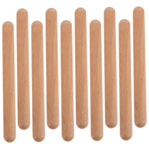 Milisten 12 Stück Teiliges Holz Rhythmus Sticks für Pädagogisches Schlaginstrument Fördert Rhythmusgefühl Beidseitige Nutzung Nachhaltiges Holzspielzeug für Musikunterricht und Vorschule Milisten 12 Stück Teiliges Holz Rhythmus Sticks für Pädagogisches Schlaginstrument Fördert Rhythmusgefühl Beidseitige Nutzung Nachhaltiges Holzspielzeug für Musikunterricht und Vorschule von Milisten