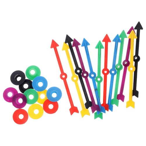 Milisten 12 Stück Teiliges Langes Kunststoff Spielmarker Farben Robuste und Glatte Spielpfeile als Ersatzteile für DIY brettspiele Vielseitig Einsetzbar für Gesellschaftsspiele Events und Milisten 12 Stück Teiliges Langes Kunststoff Spielmarker Farben Robuste und Glatte Spielpfeile als Ersatzteile für DIY brettspiele Vielseitig Einsetzbar für Gesellschaftsspiele Events und von Milisten