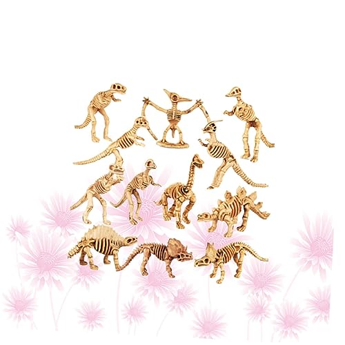 Milisten 12 Stück Teiliges Mini Dinosaurier Skelett Modell Realistische Archäologische Ausgrabung Spielzeuge Kreative Tischdekoration Lustiges Dinosaurier Ornament Pädagogisch für Milisten 12 Stück Teiliges Mini Dinosaurier Skelett Modell Realistische Archäologische Ausgrabung Spielzeuge Kreative Tischdekoration Lustiges Dinosaurier Ornament Pädagogisch für von Milisten