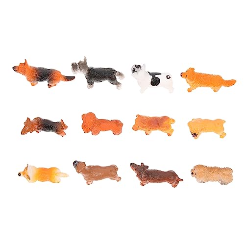 Milisten 12 Stück Teiliges Mini Hund Figurinen aus Hochwertigem Realistische Kleine Hundemodelle als Dekoration für Kinderzimmer Schreibtisch Regal für Hundebesitzer und Hundeliebhaber Milisten 12 Stück Teiliges Mini Hund Figurinen aus Hochwertigem Realistische Kleine Hundemodelle als Dekoration für Kinderzimmer Schreibtisch Regal für Hundebesitzer und Hundeliebhaber von Milisten