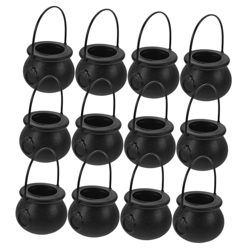 Milisten 12 Stück Teiliges Mini aus Kleine Halloween Dekoration mit Henkel Leichter für Tischdeko Party Deko Vielseitig Einsetzbar für Halloween Milisten 12 Stück Teiliges Mini aus Kleine Halloween Dekoration mit Henkel Leichter für Tischdeko Party Deko Vielseitig Einsetzbar für Halloween von Milisten