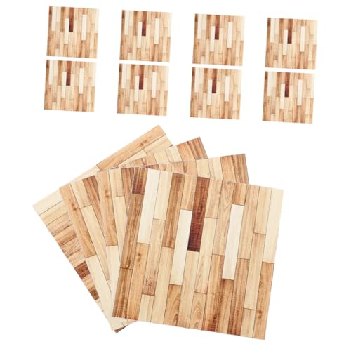 Milisten 12 Stück Teiliges Miniaturboden Sticker für Puppenhäuser Imitation Holzoptik für Kreative Raumgestaltung für DIY Projekte und Szenen Dekorationen Milisten 12 Stück Teiliges Miniaturboden Sticker für Puppenhäuser Imitation Holzoptik für Kreative Raumgestaltung für DIY Projekte und Szenen Dekorationen von Milisten