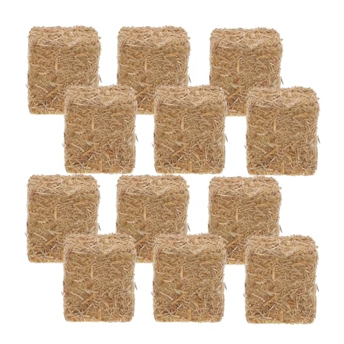 Milisten 12 Stück Teiliges Realistische Heuhaufen Naturgetreues Modell Dekoratives Zubehör für Puppenhäuser Bauernhof szenerien und DIY dioramen Milisten 12 Stück Teiliges Realistische Heuhaufen Naturgetreues Modell Dekoratives Zubehör für Puppenhäuser Bauernhof szenerien und DIY dioramen von Milisten