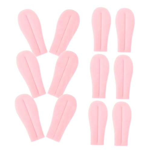 Milisten 12 Stück Teiliges Set aus DIY Kunstzunge für Puppen Weiche Robuste Zubehöre für Puppenherstellung Sicher für Kreative Bastelprojekte und Puppenaccessoires von Milisten