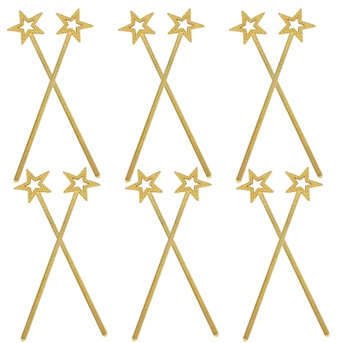 Milisten 12 Stück Teiliges Sternen-zauberstab Glitzernde Feen Engelstäbe Funkelnde Prinzessinnen-Party-Requisiten für Geburtstag Hochzeit Halloween Weihnachten und Cosplay Milisten 12 Stück Teiliges Sternen-zauberstab Glitzernde Feen Engelstäbe Funkelnde Prinzessinnen-Party-Requisiten für Geburtstag Hochzeit Halloween Weihnachten und Cosplay von Milisten