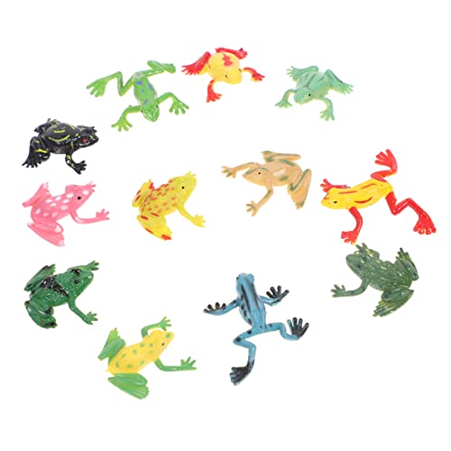 Milisten 12 Stück Teiliges von Kleinen Froschspielzeugen Realistische Froschfiguren für Kindergeburtstag und Dekoration Fördert die Fantasie Freien Milisten 12 Stück Teiliges von Kleinen Froschspielzeugen Realistische Froschfiguren für Kindergeburtstag und Dekoration Fördert die Fantasie Freien von Milisten