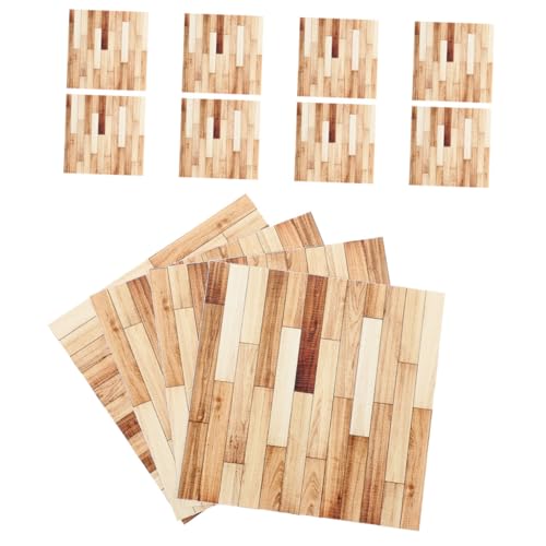 Milisten 12 Stücke Blatt Mini Puppenhaus Dekorationen Puppe Diele PVC Milisten 12 Stücke Blatt Mini Puppenhaus Dekorationen Puppe Diele PVC von Milisten