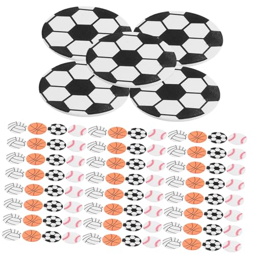 Milisten 120 Stück Aufkleber Sticker für DIY Fußball Basketball Volleyball und Baseball Sport Mottopartys Bastelprojekte und Dekoration für Enthusiasten Milisten 120 Stück Aufkleber Sticker für DIY Fußball Basketball Volleyball und Baseball Sport Mottopartys Bastelprojekte und Dekoration für Enthusiasten von Milisten