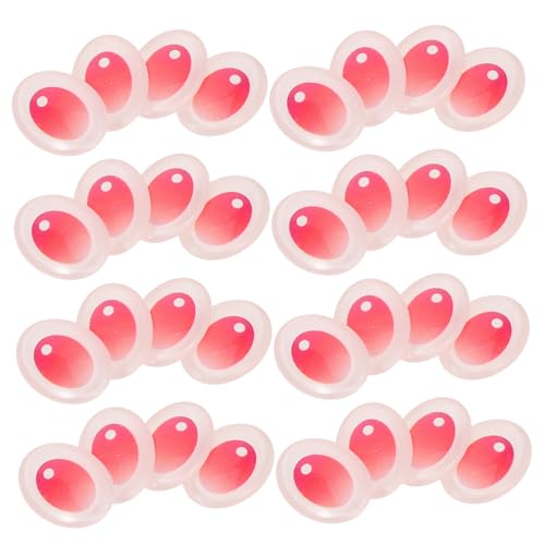 Milisten 120 Stück Cartoon Doll Eyes Realistic Handmade Fake Eyeballs Plastic Safety Plush Animal Eyes Einfach zu Ersetzen Lebendige Ausdrucksstarke Puppenaugen für DIY Stofftiere von Milisten