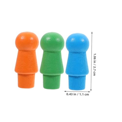 Milisten 120 Stück Teiliges Buntes Holzspielstein für Chinesisches Damespiel Farbenfrohe Spielfiguren Farben Je als Ersatz oder Ergänzung für Brettspiele und Kinderspiele Milisten 120 Stück Teiliges Buntes Holzspielstein für Chinesisches Damespiel Farbenfrohe Spielfiguren Farben Je als Ersatz oder Ergänzung für Brettspiele und Kinderspiele von Milisten