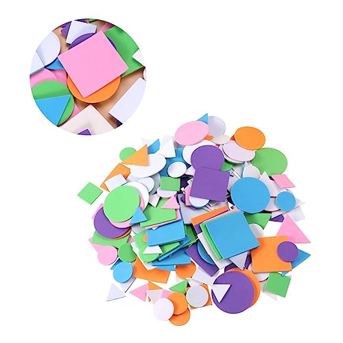 Milisten 1250Stücke Eva Geometrische Form Aufkleber im Pack Selbstklebende DIY Schwammaufkleber für Farben für Schule und Kreative Bastelprojekte Milisten 1250Stücke Eva Geometrische Form Aufkleber im Pack Selbstklebende DIY Schwammaufkleber für Farben für Schule und Kreative Bastelprojekte von Milisten