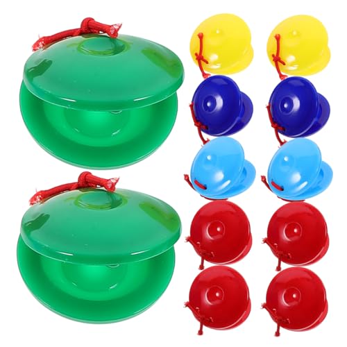 Milisten 12Stücke Castanets Pädagogisches Percussion für Musikverständnis und Rhythmusgefühl für Jungen und Geschenkidee Milisten 12Stücke Castanets Pädagogisches Percussion für Musikverständnis und Rhythmusgefühl für Jungen und Geschenkidee von Milisten