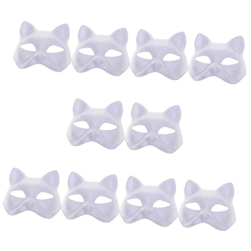 Milisten 12Stücke DIY Tiermasken Halbkatze Papiermaske Für Partys Bühnenaufführungen Umweltfreundliches Basteln Leere Malvorlagen Zum Ausmalen Und Gestalten Für Kreative Milisten 12Stücke DIY Tiermasken Halbkatze Papiermaske Für Partys Bühnenaufführungen Umweltfreundliches Basteln Leere Malvorlagen Zum Ausmalen Und Gestalten Für Kreative von Milisten
