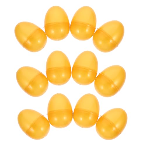 Milisten 12Stücke Goldene Füllbare Eier Kreative Geschenkverpackung für Ostern und Partys Eiförmige Dekoration für Erwachsene DIY Überraschungen Milisten 12Stücke Goldene Füllbare Eier Kreative Geschenkverpackung für Ostern und Partys Eiförmige Dekoration für Erwachsene DIY Überraschungen von Milisten