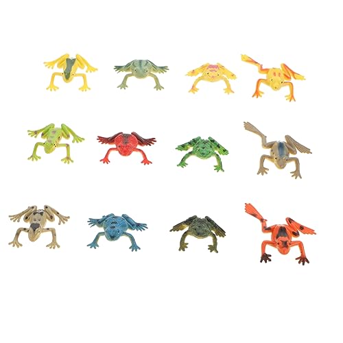 Milisten 12Stücke Imitation Frösche Modelle Lustige und Spielzeuge für Lernspielzeug Kreativität und Kommunikation Milisten 12Stücke Imitation Frösche Modelle Lustige und Spielzeuge für Lernspielzeug Kreativität und Kommunikation von Milisten