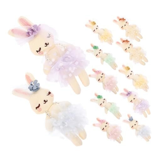 Milisten 12Stücke Multifunktionale Hasen Stofftiere DIY Kopfschmuck und Raumdekoration Niedliche Kaninchen Puppen Gefüllte Spielzeuge Handgefertigte Milisten 12Stücke Multifunktionale Hasen Stofftiere DIY Kopfschmuck und Raumdekoration Niedliche Kaninchen Puppen Gefüllte Spielzeuge Handgefertigte von Milisten