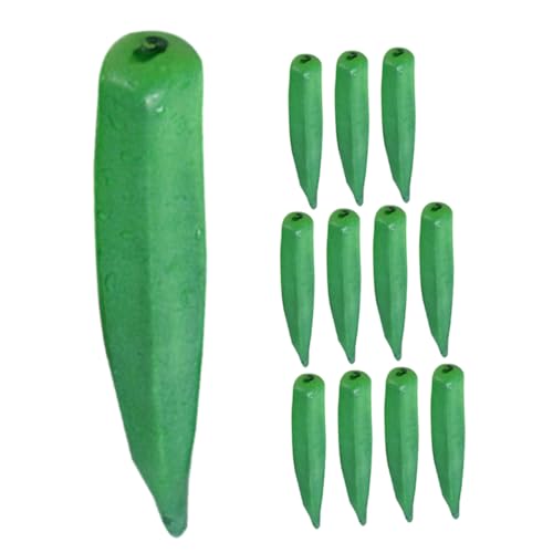 Milisten 12Stücke Realistisches Kunstgemüse Okra Dekoration Für Fotografie Und Langlebig Und Farbecht Gemüseornament Für Zuhause Und Veranstaltungen Milisten 12Stücke Realistisches Kunstgemüse Okra Dekoration Für Fotografie Und Langlebig Und Farbecht Gemüseornament Für Zuhause Und Veranstaltungen von Milisten